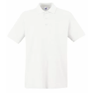 Fruit Of The Loom Premium Polo Shirt - Λευκό