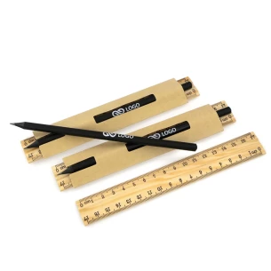 Ezra σετ μολύβι + χάρακας