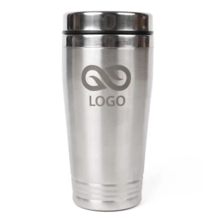 Ατσάλινη κούπα Prado 2 - Ασημί