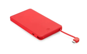 VIVID 4000 mAh power bank - Κόκκινο