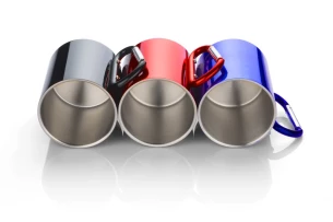 Κούπα CAMP με καραμπίνερ - Κόκκινη