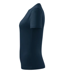 Γυναικείο Basic T-Shirt - Ναυτικό μπλε