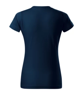 Γυναικείο Basic T-Shirt - Ναυτικό μπλε