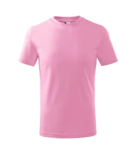 Παιδικό T-shirt Basic - Ανοιχτό ροζ