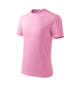 Παιδικό T-shirt Basic - Ανοιχτό ροζ