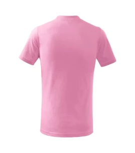 Παιδικό T-shirt Basic - Ανοιχτό ροζ