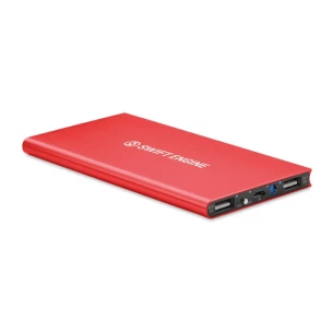 Τράπεζα ενέργειας 8000mAh - POWERFLAT8 - Κόκκινο