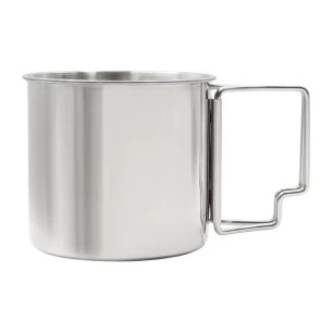 Ταξιδιωτική κούπα Pokhara 350 ml - Ασημί