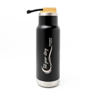 Θερμικό μπουκάλι Horten 530 ml - Μαύρο