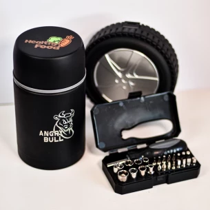 Δοχείο κενού θερμότητας 800 ml - Μαύρο