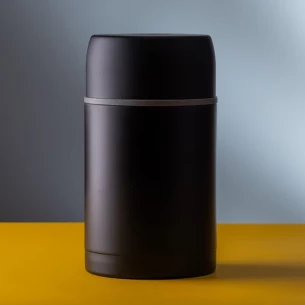 Δοχείο κενού θερμότητας 800 ml - Μαύρο