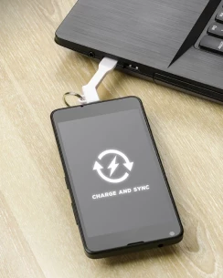 SYNC μπρελόκ iPhone 5/6 - Λευκό