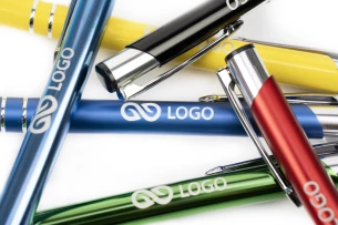 Στυλό στυλό με μπίλια Cosmo - Σκούρο γκρι