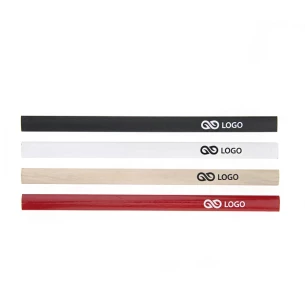 Μολύβι ξυλουργού με λογότυπο - Μπεζ