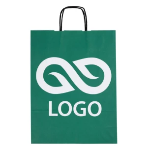 Τσάντα δώρου A4 έγχρωμη - Πράσινο