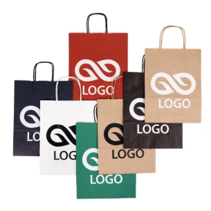 Τσάντα δώρου A4 έγχρωμη - Πράσινο