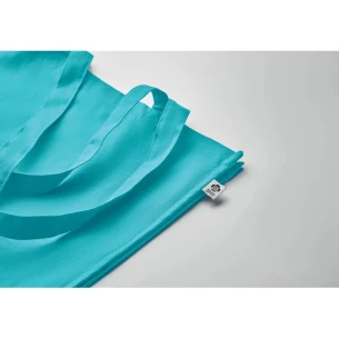 BENTE COLOUR τσάντα από οργανικό βαμβάκι - τυρκουάζ