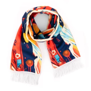 Βελούδινο κασκόλ