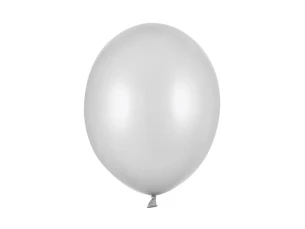 Μεταλλικό μπαλόνι 30cm - Ασημί
