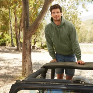 Φούτερ με κουκούλα FOTL - Ανοιχτό μπλε