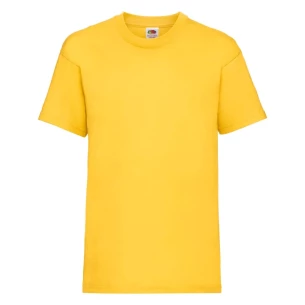Παιδικό t-shirt FOTL ValueWeight - Σκούρο κίτρινο