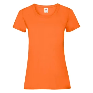 FOTL Lady-Fit ValueWeight T-shirt - Πορτοκαλί