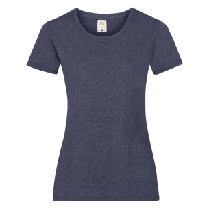 FOTL Lady-Fit ValueWeight T-Shirt - Ναυτικό μπλε μελανζέ