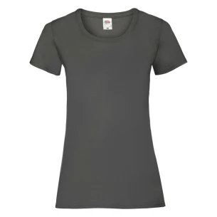 FOTL Lady-Fit ValueWeight T-shirt - γραφίτης