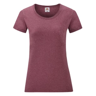 FOTL Lady-Fit ValueWeight T-Shirt - Καφέ μελανζέ