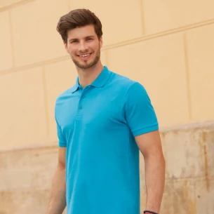 Fruit Of The Loom Premium Polo Shirt - Πράσινο