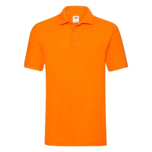 Fruit Of The Loom Premium Polo Shirt - Πορτοκαλί
