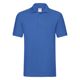 Fruit Of The Loom Premium Polo Shirt - Μπλε