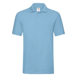 Fruit Of The Loom Premium Polo Shirt - Μπλε