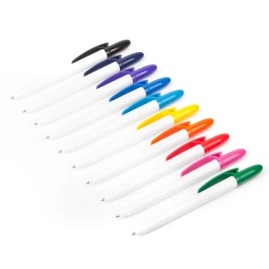 Γέμισμα Λευκό στυλό στυλό - Ναυτικό μπλε